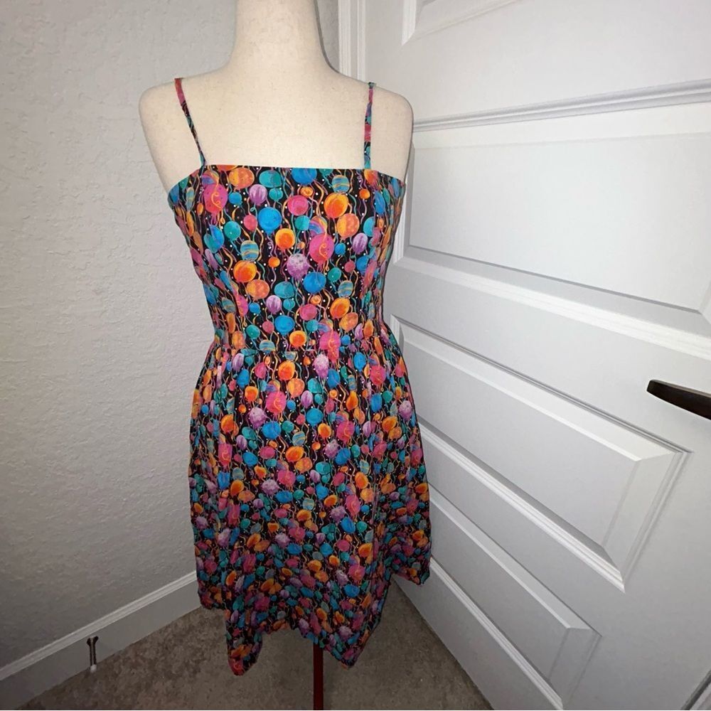 Palm Beach Casuals Balloon Print Dress